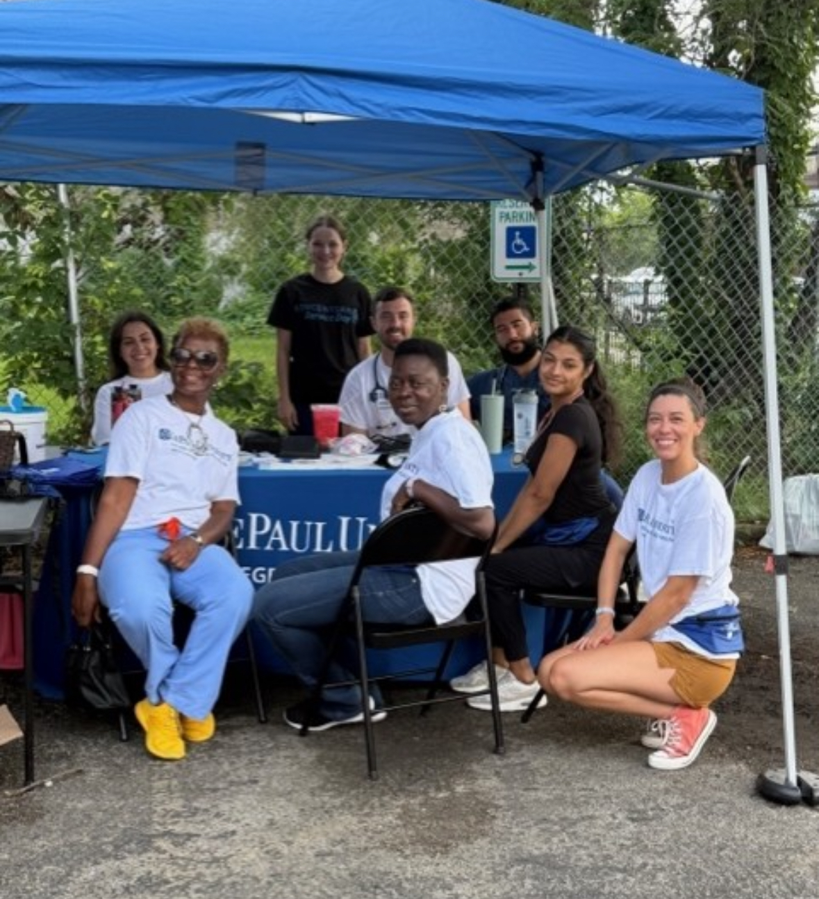 DePaul faculty attending the event