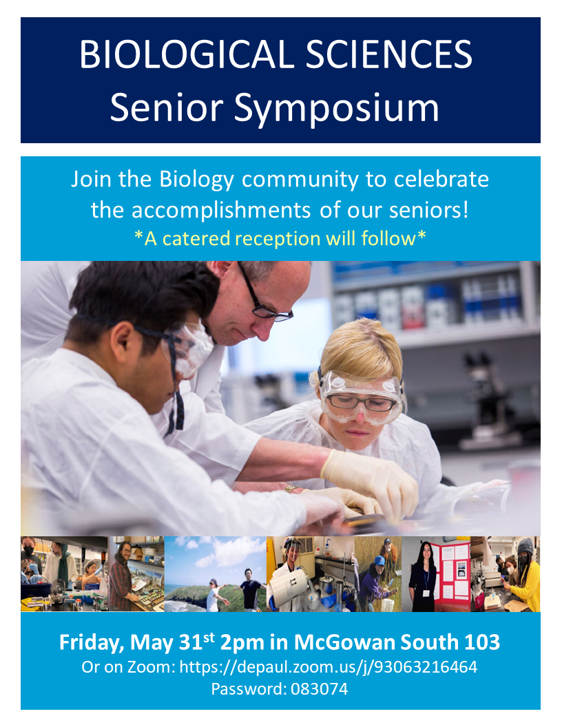 Biology Senior Symposium 2024