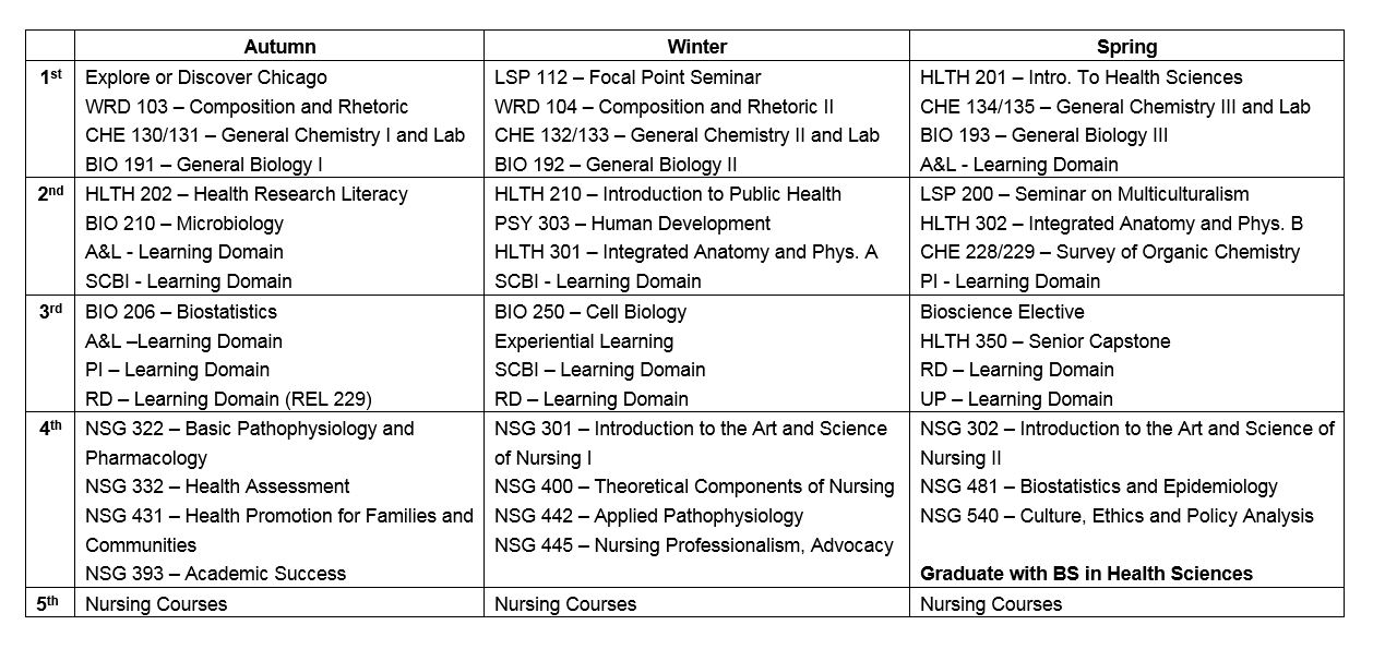Nursing Schedule